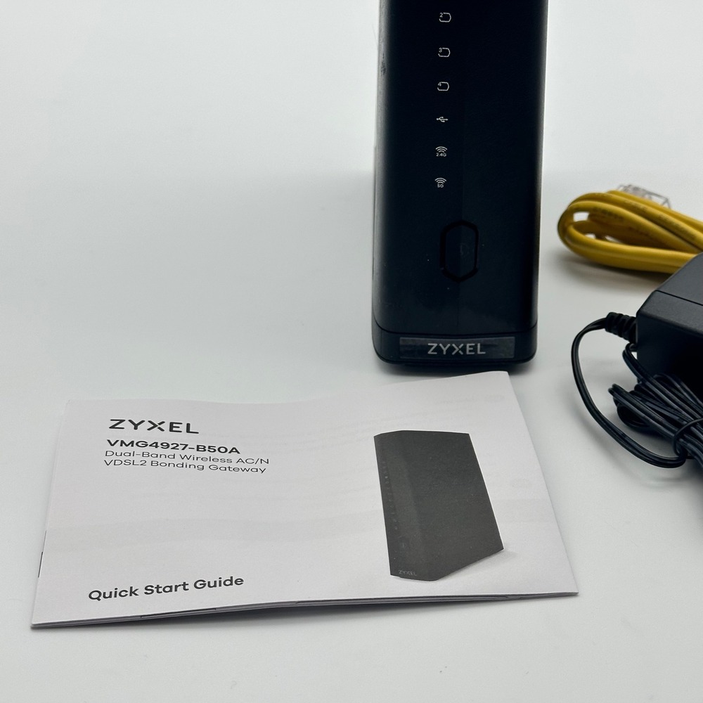 Zyxel VMG4927-B50A Dual-Band Wireless AC/N VDSL2 Bonding Gateway Modem Router